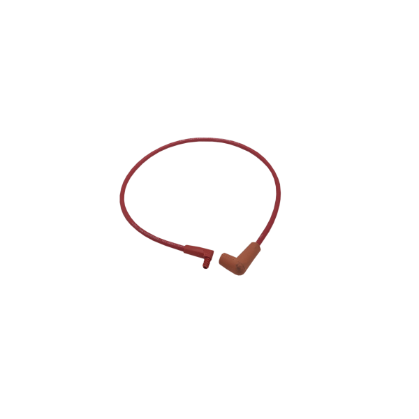 Zündkabel rot, 90°, L = 600 mm