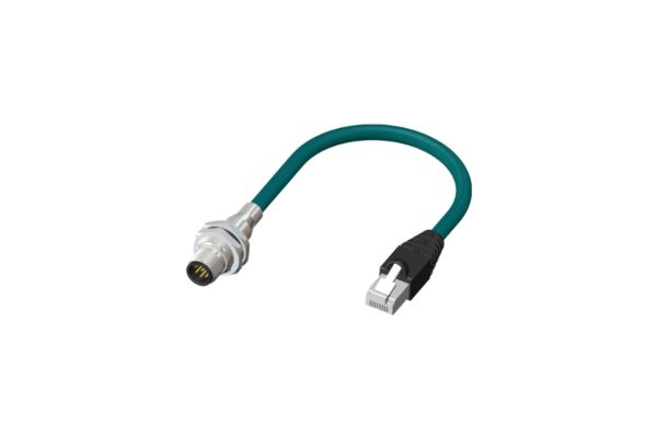 Sensorkabel 8-adrig, Stecker / RJ45 Stecker, Länge 0,5m