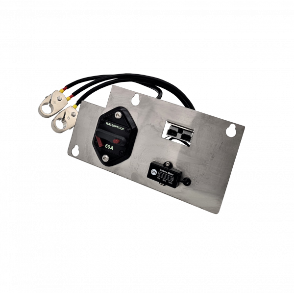 80 A Sicherungs- und Ladeblech kpl.