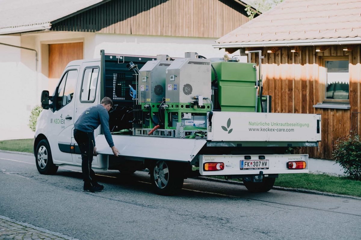 KECKEX Kommunalpflege - flexibler Transport